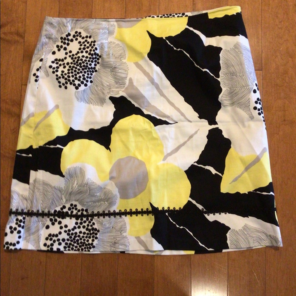 Bold, floral skirt